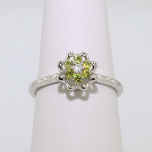 Small Tulip Rings™ - Original Sterling Silver Birthstones
