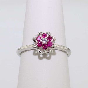 Small Tulip Rings™ - Original Sterling Silver Birthstones
