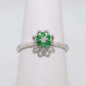 Small Tulip Rings™ - Original Sterling Silver Birthstones