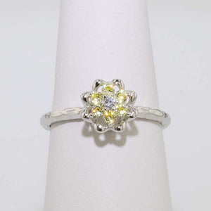 Small Tulip Rings™ - Original Sterling Silver Birthstones
