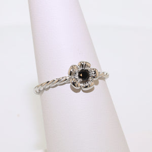 Reimagined Wild Rose Rings - Sterling Silver Special Colors